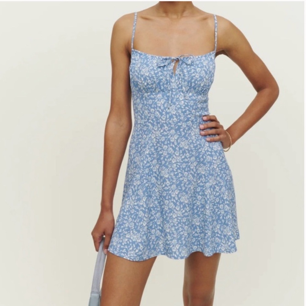 Reformation Felix Mini Dress in Clio